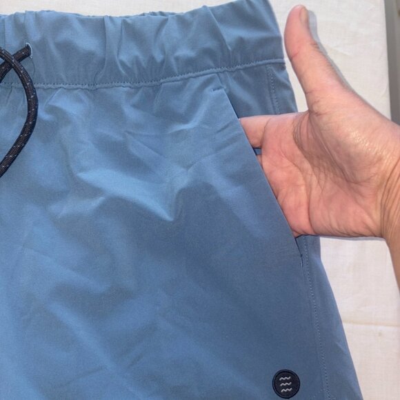 Free Fly Apparel Women's Pull On Shorts Blue Size M Like New Condition - Picture 5 of 8